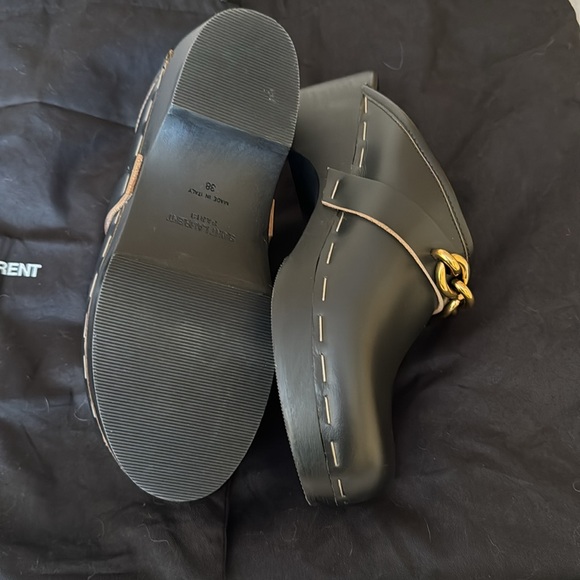 *SOLD*NWOT Saint Laurent Maillon clogs - Picture 4 of 8